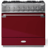 AGA Elise Series SoHo Collection AEL361DFABCNB - AGA 36 Inch Freestanding Dual Fuel Range Antique Brass Trim