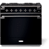 AGA Elise Series AEL361DFBLK - Elise 36 Inch Dual Fuel Range