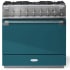 AGA Elise Series SoHo Collection AEL361DFABSAL - AGA 36 Inch Freestanding Dual Fuel Range Antique Brass Trim