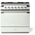 AGA Elise Series AEL361DFWHT - Elise 36 Inch Dual Fuel Range
