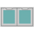 Hestan AGSD36TQ - 36" Double Storage Doors