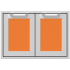 Hestan AGAD30OR - 30 Inch Double Storage Doors