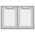 Hestan AGSD30WH - 30 Inch Double Storage Doors
