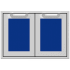 Hestan AGAD30BU - 30 Inch Double Storage Doors