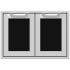 Hestan AGAD30BK - 30 Inch Double Storage Doors