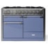 AGA Elise Series SoHo Collection AEL481DFABCBB - AGA 48 Inch Freestanding Dual Fuel Range Antique Brass Trim