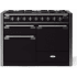 AGA Elise Series SoHo Collection AEL481DFABMBL - AGA 48 Inch Freestanding Dual Fuel Range Antique Brass Trim