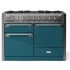AGA Elise Series SoHo Collection AEL481DFABSAL - AGA 48 Inch Freestanding Dual Fuel Range Antique Brass Trim