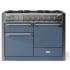 AGA Elise Series SoHo Collection AEL481DFABSTB - AGA 48 Inch Freestanding Dual Fuel Range Antique Brass Trim