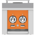 Hestan AGB122NGOR - Front View