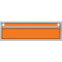 Hestan AGCP36SROR - Color Panel for 36 Inch Single Storage Drawer for model AGSR36 in Orange