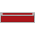 Hestan AGCP36SRRD - Color Panel for 36 Inch Single Storage Drawer for model AGSR36 in Red
