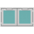 Hestan AGLP36TQ - 36" Double Sealed Pantry Storage Doors