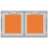 Hestan AGLP36OR - 36" Double Sealed Pantry Storage Doors