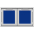 Hestan AGLP36BU - 36" Double Sealed Pantry Storage Doors