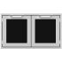 Hestan AGLP36BK - 36" Double Sealed Pantry Storage Doors