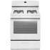Amana AGR6303MMW - 30 Inch Freestanding Gas Range with 4 Sealed Burners (Front View)