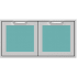 Hestan AGSD42TQ - 42" Double Storage Doors