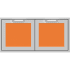 Hestan AGAD42OR - 42" Double Storage Doors