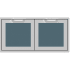 Hestan AGSD42GG - 42" Double Storage Doors