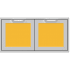 Hestan AGAD42YW - 42" Double Storage Doors
