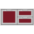 Hestan AGSDR42BG - 42 Inch Double Drawer and Storage Door Combination