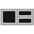 Hestan AGSDR42BK - 42 Inch Double Drawer and Storage Door Combination