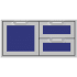 Hestan AGSDR42BU - 42 Inch Double Drawer and Storage Door Combination