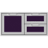 Hestan AGSDR42PP - 42 Inch Double Drawer and Storage Door Combination