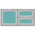 Hestan AGSDR42TQ - 42 Inch Double Drawer and Storage Door Combination