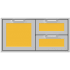 Hestan AGSDR42YW - 42 Inch Double Drawer and Storage Door Combination
