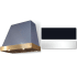 AGA Euclid Classic Color Collection AH3630EUCBLKPC - 36 Inch Trapezoid Wall Mount Range Hood in Front View