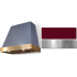 AGA Euclid SoHo Collection AH3630EUCCNBBN - 36 Inch Trapezoid Wall Mount Range Hood in Front View