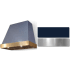 AGA Euclid Classic Color Collection AH3630EUCINDBN - 36 Inch Trapezoid Wall Mount Range Hood in Front View