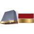 AGA Euclid SoHo Collection AH3630EUCPCRBB - 36 Inch Trapezoid Wall Mount Range Hood in Front View