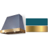 AGA Euclid SoHo Collection AH3630EUCSALBB - 36 Inch Trapezoid Wall Mount Range Hood in Front View