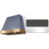 AGA Euclid SoHo Collection AH3630EUCSLTPC - 36 Inch Trapezoid Wall Mount Range Hood in Front View