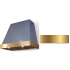 AGA Euclid SoHo Collection AH3630EUCSTBBB - 36 Inch Trapezoid Wall Mount Range Hood in Front View