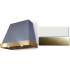 AGA Euclid Classic Color Collection AH3630EUCWHTAB - 36 Inch Trapezoid Wall Mount Range Hood in Front View