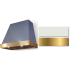 AGA Euclid Classic Color Collection AH3630EUCWHTBB - 36 Inch Trapezoid Wall Mount Range Hood in Front View