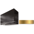 AGA Loge Series Classic Color Collection AH3630LGEBLKBB - LOGE 36 Inch Wall Mount Range Hood in Front View