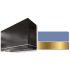 AGA Loge Series SoHo Collection AH3630LGECBBBB - LOGE 36 Inch Wall Mount Range Hood in Front View
