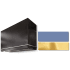 AGA Loge Series SoHo Collection AH3630LGECBBPB - LOGE 36 Inch Wall Mount Range Hood in Front View