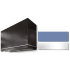 AGA Loge Series SoHo Collection AH3630LGECBBPC - LOGE 36 Inch Wall Mount Range Hood in Front View