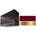 AGA Loge Series SoHo Collection AH3630LGECNBBB - LOGE 36 Inch Wall Mount Range Hood in Front View
