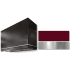 AGA Loge Series SoHo Collection AH3630LGECNBBN - LOGE 36 Inch Wall Mount Range Hood in Front View