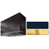 AGA Loge Series Classic Color Collection AH3630LGEINDPB - LOGE 36 Inch Wall Mount Range Hood in Front View