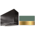 AGA Loge Series SoHo Collection AH3630LGEMGBB - LOGE 36 Inch Wall Mount Range Hood in Front View