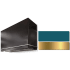 AGA Loge Series SoHo Collection AH3630LGESALBB - LOGE 36 Inch Wall Mount Range Hood in Front View