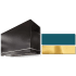 AGA Loge Series SoHo Collection AH3630LGESALPB - LOGE 36 Inch Wall Mount Range Hood in Front View